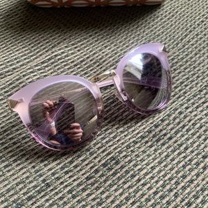 Stella & Dot Wesley Sunglasses - Lavender & Gold